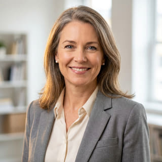 Profilfoto af Sarah Coleman, angivet som økonomidirektør hos Ravn Vinstborg