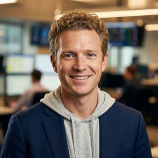 Profilfoto af Ryan Brooks, angivet som ledende tradinganalytiker hos Ravn Vinstborg